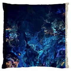  Coral Reef Large Flano Cushion Case (one Side)