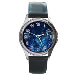  Coral Reef Round Metal Watch by CKArtCreations