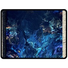  Coral Reef Double Sided Fleece Blanket (large) 