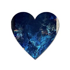  Coral Reef Heart Magnet by CKArtCreations