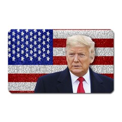Trump President Sticker Design Magnet (rectangular) by dflcprintsclothing