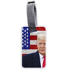 Trump President Sticker Design Luggage Tag (one Side) by dflcprintsclothing