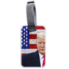 Trump President Sticker Design Luggage Tag (two Sides) by dflcprintsclothing