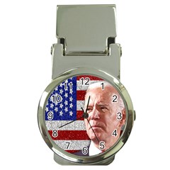 Biden President Sticker Design Money Clip Watches by dflcprintsclothing