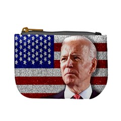 Biden President Sticker Design Mini Coin Purse by dflcprintsclothing