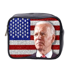 Biden President Sticker Design Mini Toiletries Bag (two Sides) by dflcprintsclothing