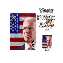 Biden President Sticker Design Playing Cards 54 Designs (mini) by dflcprintsclothing