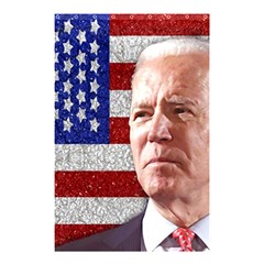 Biden President Sticker Design Shower Curtain 48  X 72  (small)  by dflcprintsclothing