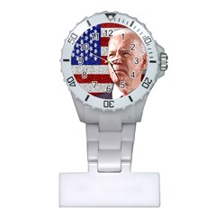 Biden President Sticker Design Plastic Nurses Watch by dflcprintsclothing