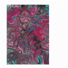 Marbling Ornate Small Garden Flag (two Sides) by kaleidomarblingart