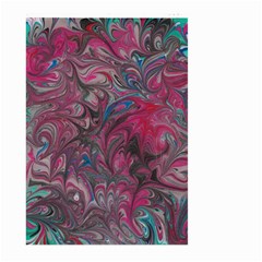 Marbling Ornate Large Garden Flag (two Sides)