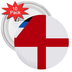 Naval Ensign Of Antigua & Barbuda 3  Buttons (10 Pack)  by abbeyz71