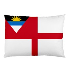 Naval Ensign Of Antigua & Barbuda Pillow Case by abbeyz71