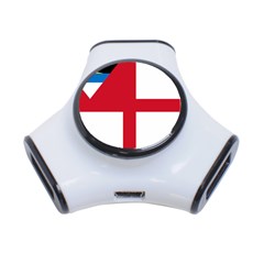 Naval Ensign Of Antigua & Barbuda 3-port Usb Hub by abbeyz71