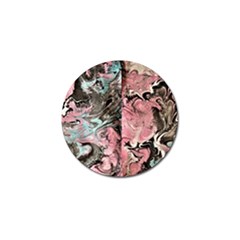 Marbling Collage Golf Ball Marker (10 Pack) by kaleidomarblingart