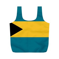 Flag Of The Bahamas Full Print Recycle Bag (m) by abbeyz71