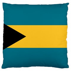 Flag Of The Bahamas Standard Flano Cushion Case (two Sides) by abbeyz71