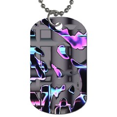 D B  Dog Tag (two Sides) by MRNStudios