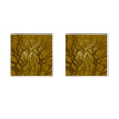 Forest Landscape Illustration 2 Cufflinks (square) by dflcprintsclothing