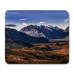 Mountain Patagonian Landscape, Santa Cruz, Argentina Large Mousepads by dflcprintsclothing