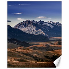 Mountain Patagonian Landscape, Santa Cruz, Argentina Canvas 16  X 20  by dflcprintsclothing