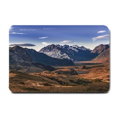 Mountain Patagonian Landscape, Santa Cruz, Argentina Small Doormat  by dflcprintsclothing