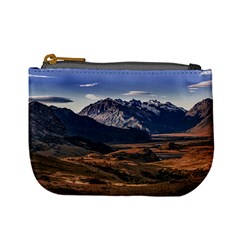 Mountain Patagonian Landscape, Santa Cruz, Argentina Mini Coin Purse by dflcprintsclothing