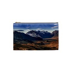 Mountain Patagonian Landscape, Santa Cruz, Argentina Cosmetic Bag (small) by dflcprintsclothing