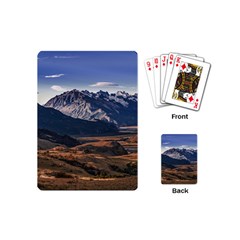 Mountain Patagonian Landscape, Santa Cruz, Argentina Playing Cards Single Design (mini) by dflcprintsclothing