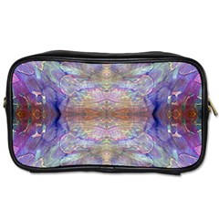 Amethyst Marbling Toiletries Bag (one Side) by kaleidomarblingart