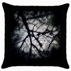 Closing In  Throw Pillow Case (black) by MRNStudios