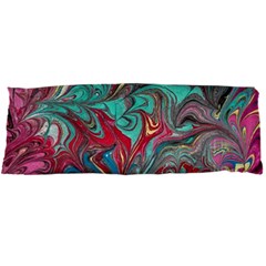 Psychedelic Marbling Patterns Iv Body Pillow Case Dakimakura (two Sides) by kaleidomarblingart