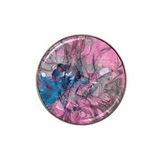 Brush Strokes On Marbling Patterns Hat Clip Ball Marker (10 Pack) by kaleidomarblingart