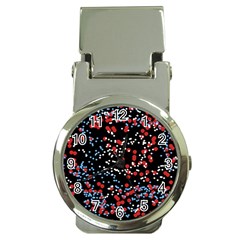 Multicolored Bubbles Motif Abstract Pattern Money Clip Watches by dflcprintsclothing