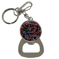 Multicolored Bubbles Motif Abstract Pattern Bottle Opener Key Chain by dflcprintsclothing