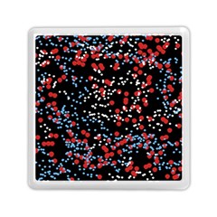 Multicolored Bubbles Motif Abstract Pattern Memory Card Reader (square) by dflcprintsclothing