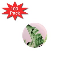 Palm Leaf 1  Mini Magnets (100 Pack)  by goljakoff