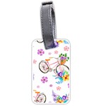Cycle Ride Luggage Tag (one side) Front