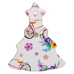 Cycle Ride Ornament (christmas Tree)  by designsbymallika