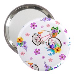 Cycle Ride 3  Handbag Mirrors by designsbymallika