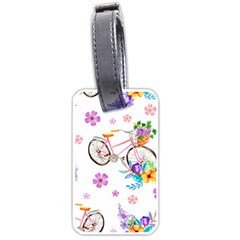 Cycle Ride Luggage Tag (one Side) by designsbymallika