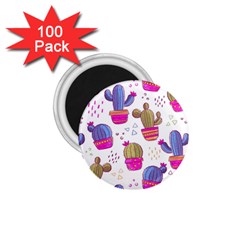 Cactus Love 4 1 75  Magnets (100 Pack)  by designsbymallika