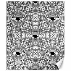 Eye Pattern Canvas 20  X 24  by designsbymallika