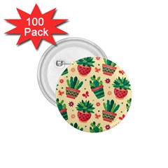 Cactus Love  1 75  Buttons (100 Pack)  by designsbymallika