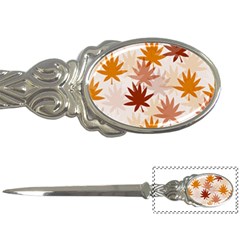 Autumn Leaves Pattern  Letter Opener by designsbymallika