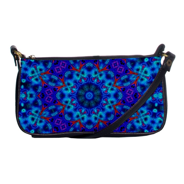 Motif Shoulder Clutch Bag