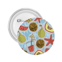 Tropical pattern 2.25  Buttons