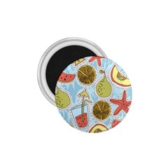 Tropical pattern 1.75  Magnets