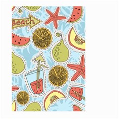 Tropical pattern Large Garden Flag (Two Sides)