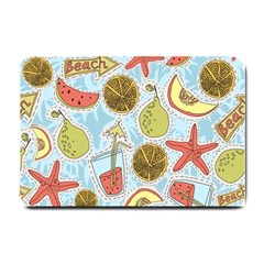 Tropical Pattern Small Doormat  by GretaBerlin